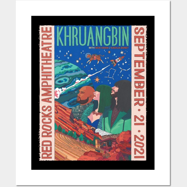 KHRUANGBIN BAND Wall Art by rahobisona